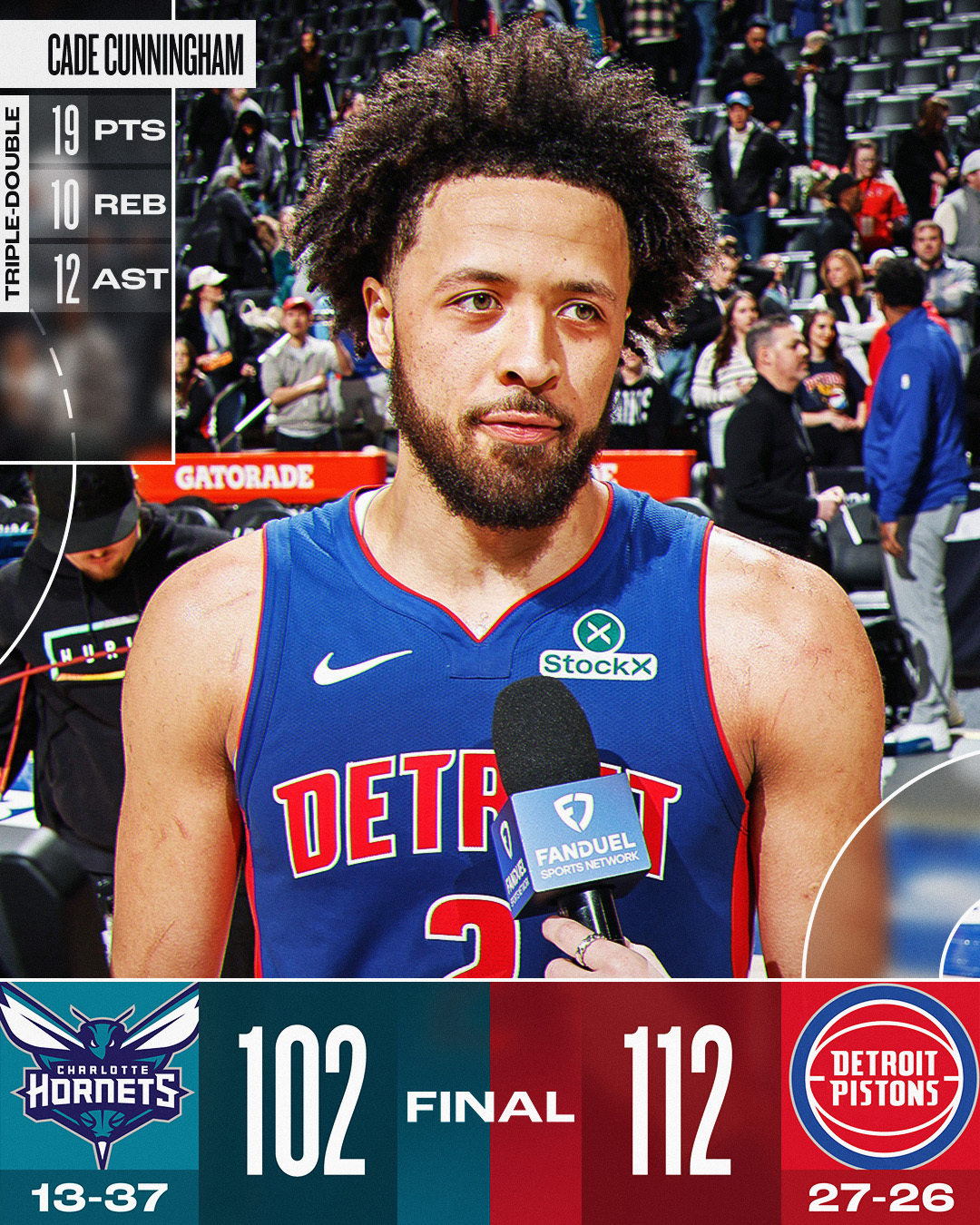 爱游戏-活塞力克黄蜂，格里芬全场高效再度砍下30分的简单介绍