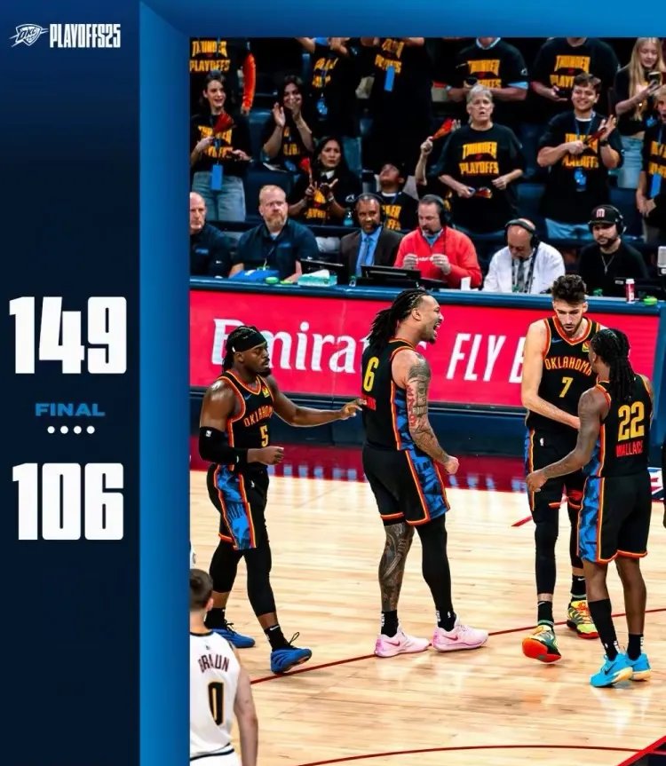 雷霆队主场失利，面临调整困难